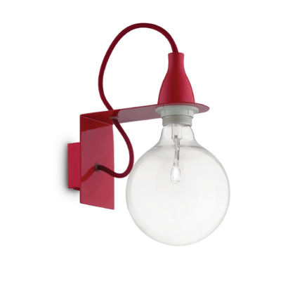 Бра IDEAL LUX MINIMAL AP1 ROSSO