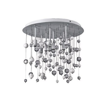 Люстра IDEAL LUX NEVE PL8 BIANCO