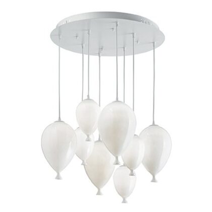 Люстра IDEAL LUX CLOWN SP8 BIANCO