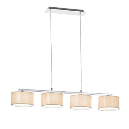 Люстра IDEAL LUX WOODY SB4 WOOD