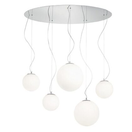 Люстра IDEAL LUX MAPA SP5 BIANCO