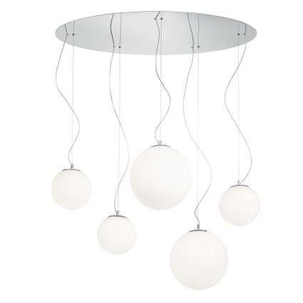 Люстра IDEAL LUX MAPA SP5 BIANCO