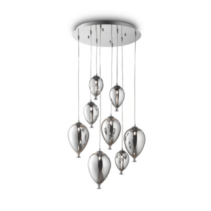 Люстра IDEAL LUX CLOWN SP8 CROMO