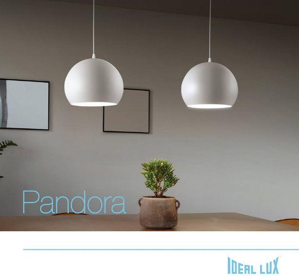 Люстра IDEAL LUX PANDORA SP1 BIANCO — изображение 3
