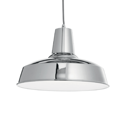 Люстра IDEAL LUX MOBY SP1 CROMO