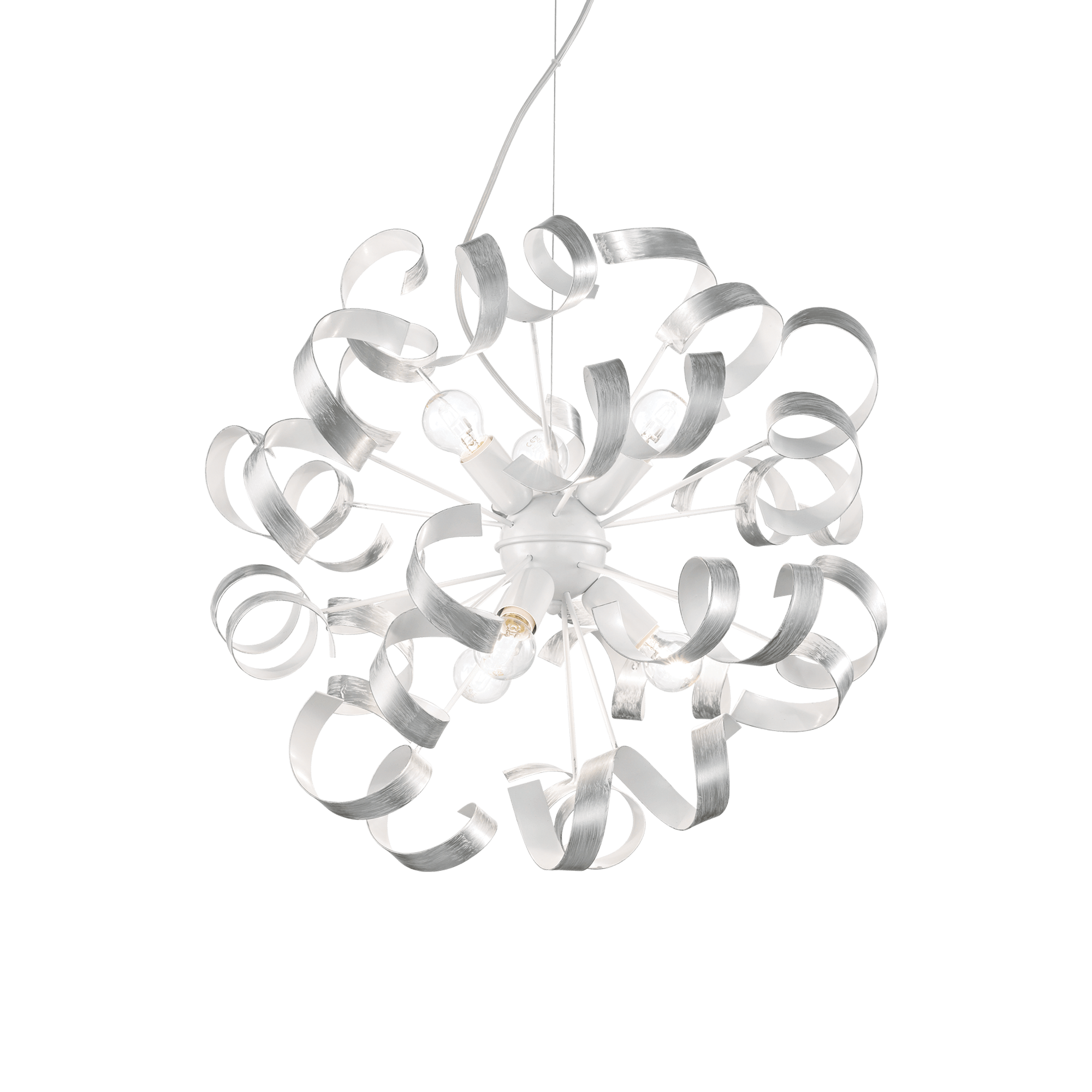 Люстра IDEAL LUX VORTEX SP6 ARGENTO