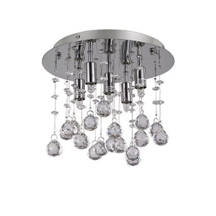 Люстра IDEAL LUX MOONLIGHT PL5 CROMO