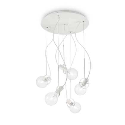 Люстра IDEAL LUX RADIO SP5 BIANCO