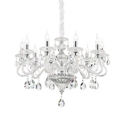 Люстра IDEAL LUX NEGRESCO SP10 TRASPARENTE