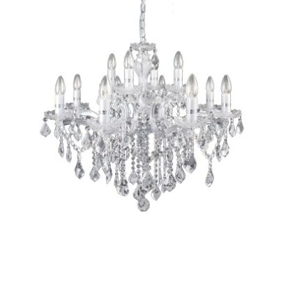 Люстра IDEAL LUX FLORIAN SP12 CROMO