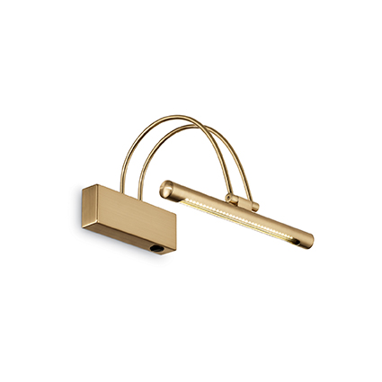 Бра IDEAL LUX BOW AP D26 OTTONE SATINATO