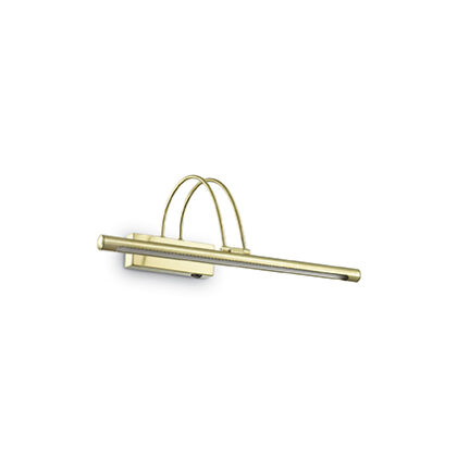 Бра IDEAL LUX BOW AP D76 OTTONE SATINATO
