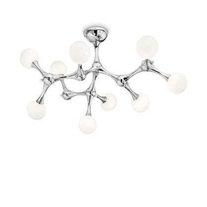 Люстра IDEAL LUX NODINO PL9 BIANCO
