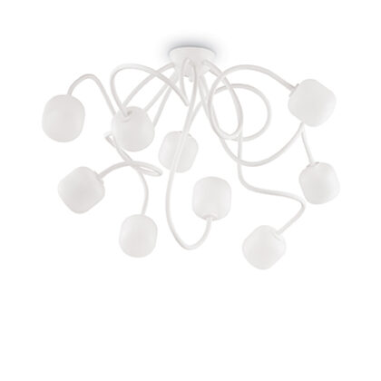 Люстра IDEAL LUX OCTOPUS PL9 BIANCO