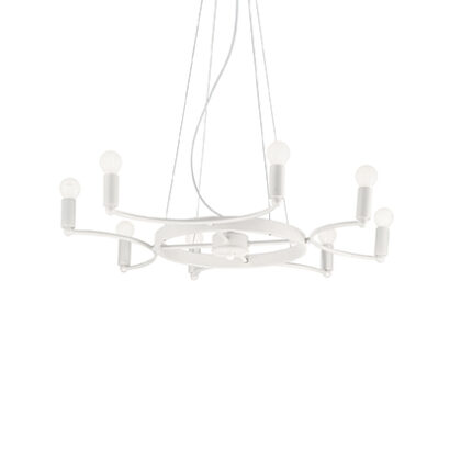 Люстра IDEAL LUX SPACE SP8 BIANCO