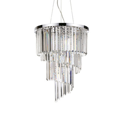 Люстра IDEAL LUX CARLTON SP12 CROMO