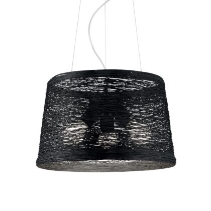 Люстра IDEAL LUX BASKET SP3 NERO