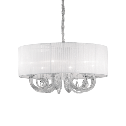 Люстра IDEAL LUX SWAN SP6 BIANCO