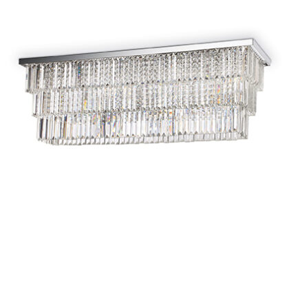 Люстра IDEAL LUX MARTINEZ PL8 CROMO
