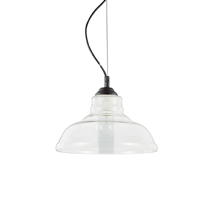 Люстра IDEAL LUX BISTRO SP1 PLATE TRASPARENTE