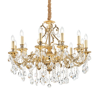 Люстра IDEAL LUX GIOCONDA SP12 ORO