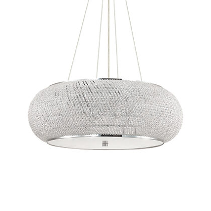 Люстра IDEAL LUX PASHA' SP14 CROMO