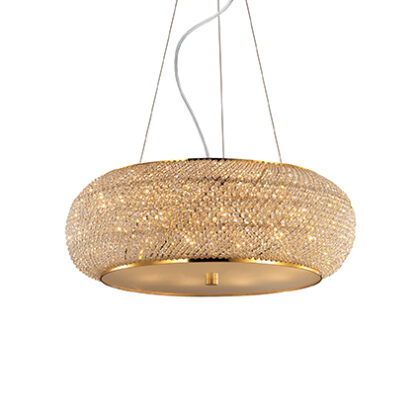 Люстра IDEAL LUX PASHA' SP14 ORO