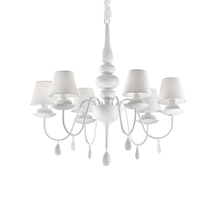Люстра IDEAL LUX BLANCHE SP6 BIANCO