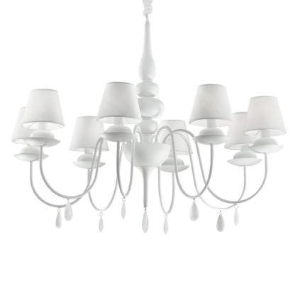 Люстра IDEAL LUX BLANCHE SP8 BIANCO