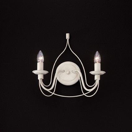 Бра IDEAL LUX CORTE AP2 BIANCO ANTICO — изображение 2