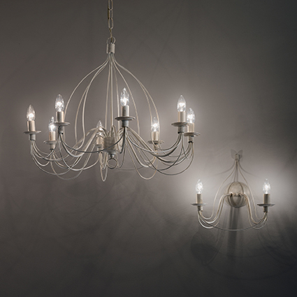 Бра IDEAL LUX CORTE AP2 BIANCO ANTICO — изображение 3