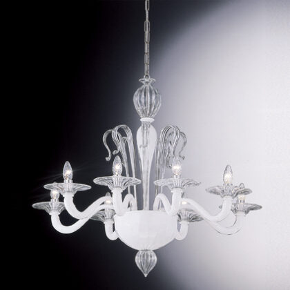 Люстра IDEAL LUX SOGNO SP8 BIANCO