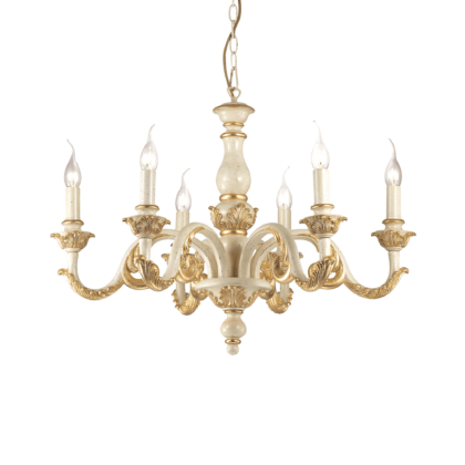 Люстра IDEAL LUX GIGLIO ORO SP6
