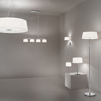 Люстра IDEAL LUX HILTON SP6 ROUND BIANCO — изображение 3
