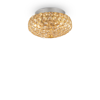 Люстра IDEAL LUX KING PL3 ORO