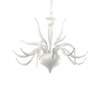 Люстра IDEAL LUX ELYSEE SP18 BIANCO
