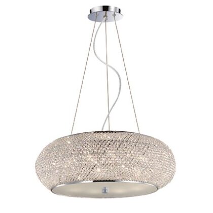 Люстра IDEAL LUX PASHA' SP10 CROMO