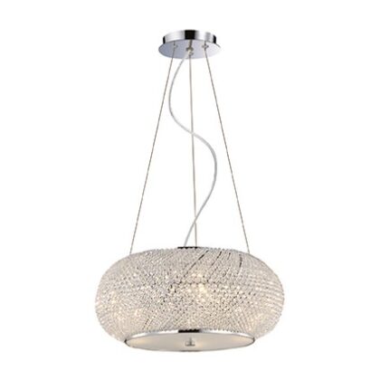Люстра IDEAL LUX PASHA' SP6 CROMO