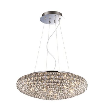 Люстра IDEAL LUX KING SP7 CROMO