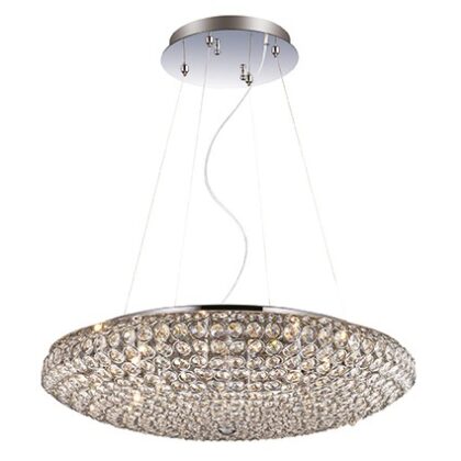 Люстра IDEAL LUX KING SP12 CROMO